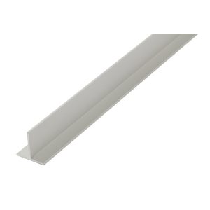 PERFIL EM T BRANCO 20x20x1.5MM 1M