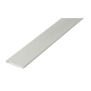 BARRAS DE ALUMÍNIO PRATA 30X3MM 1M