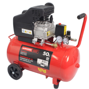 COMPRESSORES 50LT 2HP 8BAR 1.5KW MADER REF.09385