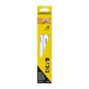 LÂMINAS SERRA SABRE 240MM MADEIRA STANLEY REF.STA21182-XJ