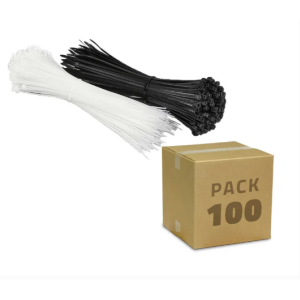 ABRAÇADEIRAS FIVELA 7.8X450MM 100 UNIDADES