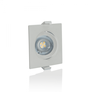 DOWNLIGHT BASCULANTE 6,5W QUADRADO