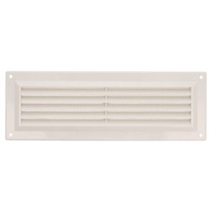 GRELHAS PLASTICA VENTILADOR 260X90MM ABS BRANCO AMIG REF.23036