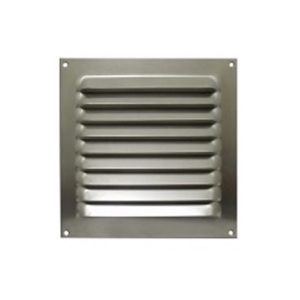 GRELHAS GALVANIZADA VENTILADOR 20X20 MATE INOX