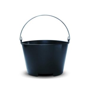 BALDE PLÁSTICO PRETO 17LT