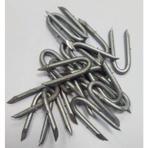 GRAMPO ARAME ZINC 18X35 GALVANIZADO REFORÇADA GRANDE