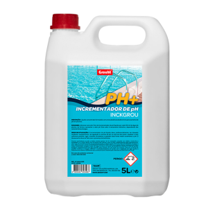 INCREMENTADORES (AUMENTA) PH+ LIQUIDO 5LT PISCINAS INCKGROU