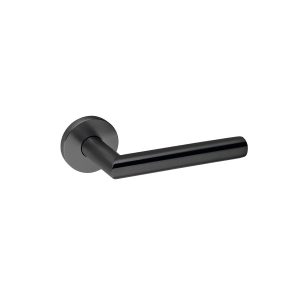 PUXADORES DUPLO INOX 3006.B RETO (BLACK 9005) ALFA JNF