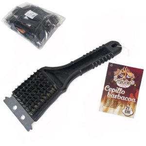 ESCOVA AÇO P/CHURRASQUEIRA