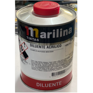 DILUENTES P/TINTA BRISOLINA ACRÍLICO 1LT
