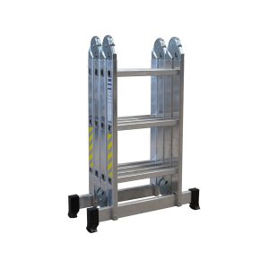 ESCADAS MULTIUSOS ALUMÍNIO 4X3 C/PLATAFORMA LITAN