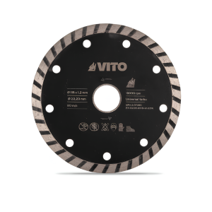 DISCO DIAMANTE 230MM TURBO VITO REF.VIDT230