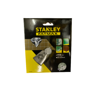 DISCOS DIAMANTE STANLEY 115MM CONTÍNUO LISO (VIDRO; CERÂMICA)