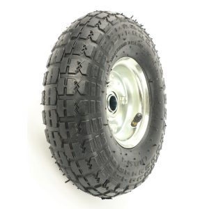 RODA CARRO ARMAZEM PNEUMATICO 350X4 20MM METÁLICA MADER REF.87614