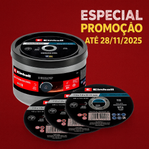 DISCO C/INOX 125X1.0MM EINHELL CX. 50UNID.