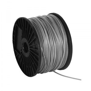 CABO AÇO INOX 4MM PLASTIFICADO