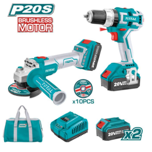 PACKS BERBEQUINS COM PERCUSSÃO + REBARBADORAS 115MM TOTAL REF.TCKLI6015