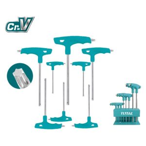 CONJUNTO 8 CHAVES TORX CABO T TOTAL REF.THHW80836