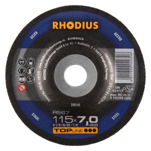 DISCO REBARBAR RHODIUS 230X7X22MM