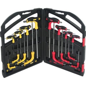 JOGOS CHAVE TORX & UMBRACK C/CABO 16PEÇAS MADER REF.61120