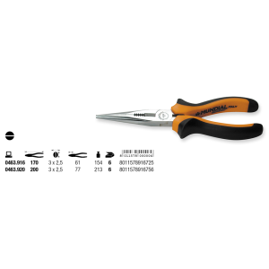 ALICATES PONTAS MUNDIAL 170MM