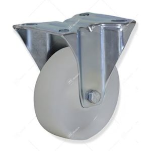 RODIZIO 80MM FIXO NYLON BRANCO 34-091/4 GAYNER