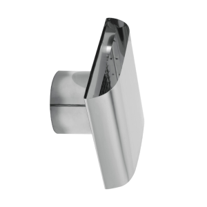 CHAPÉU LATERAL INOX 304 C/8CM 120MM (FACHADA)