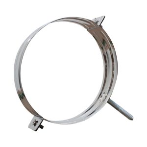 ABRAÇADEIRAS ESPIGA 150MM INOX C/PARAFUSO