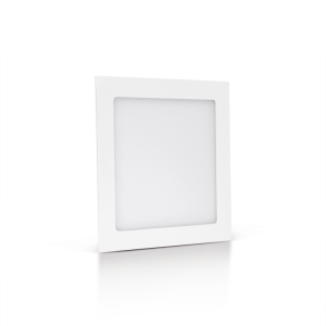 PAINÉIS  LED QUADRADOS 225MM 18W 6000K (INT.) BRANCO ASPLQ22518BR