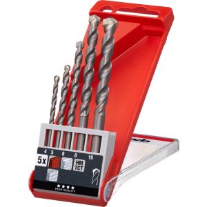 JOGOS BROCAS HSS PEDRA KWB 5PCS 4,5,6,8,10MM REF.49039500