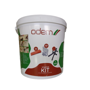 KIT BALDE C/ ALICATE + 100 UNID. CUNHAS + 300 UNID. NIVELADORES 2MM