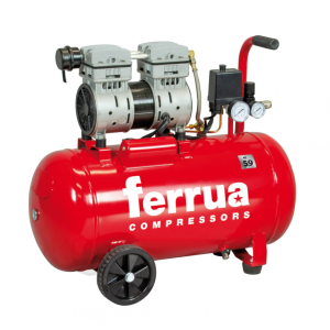 COMPRESSORES 50LT SILENCIOSO 1.3HP FERRUA