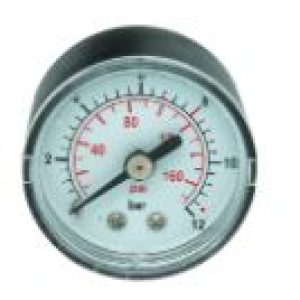 MANÓMETRO D50 POST 1/8 0-12 BAR COMPRESSOR