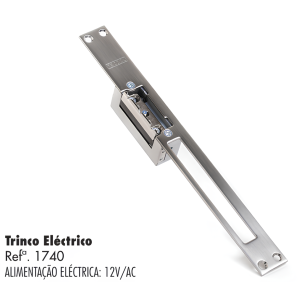FECHADURAS ELÉTRICAS ESPELHO COMPRIDO (TRINCO)