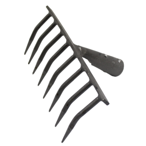 ENGACOS FERRO 12 DENTES (DENTE REDONDO)