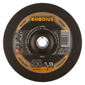DISCOS C/INOX RHODIUS 230X1.9MM ALPHA XTK70