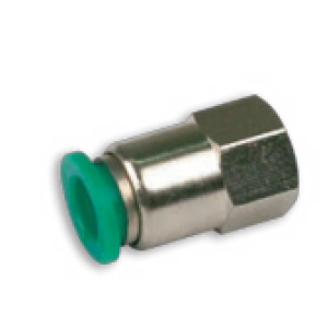 LIGAÇÃO REF.B252/2 2-6MMX1/8F CILINDRICA FEMEA RETA COD.05020618