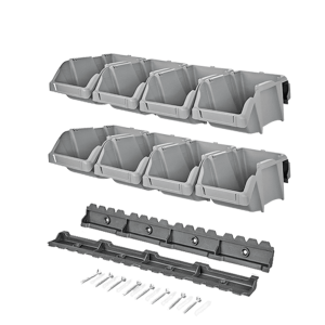 CAIXAS DE STOCK COM FIXAÇÃO DE PAREDE 103 X 165 X 175 MM