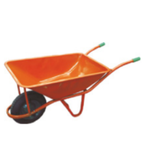 CARRO MÃO LARANJA RODA PNEUMÁTICA