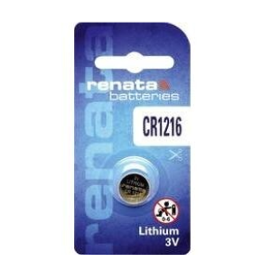 PILHAS REDONDAS 3V CR1216 (RENATA)