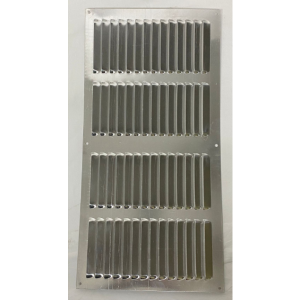 GRELHAS ALUMINIO VENTILADOR 40X20 NATURAL