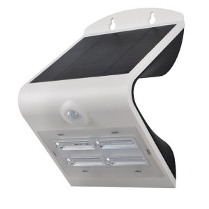 PAINEL SOLAR LED C/SENSOR P/PAREDE