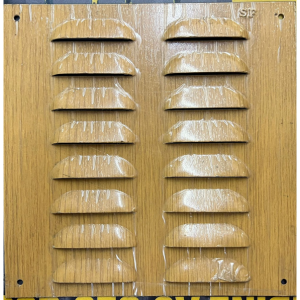 GRELHAS CHAPA VENTILADOR 20X20 CASTANHA