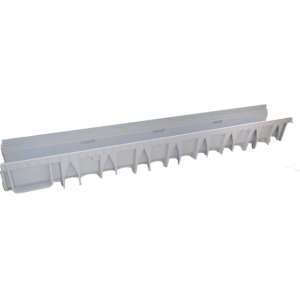 CANAIS  SANEAMENTO PPHD 13CM C/GRELHA CINZA 7.5CM ALTURA