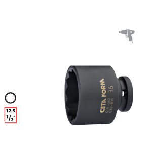 CHAVE CAIXA 1/2 34MM (12 FACES) IMPACTO CETAFORM