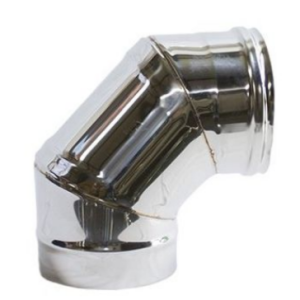 CURVAS P/TUBO INOX 304 180X90º