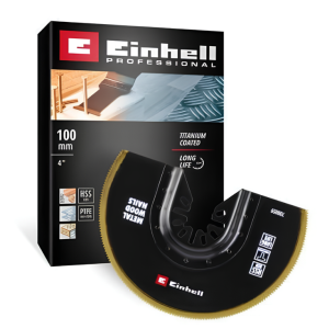 LÂMINA MULTIFERRAMENTAS FERRO TITÂNIO.100MM EINHELL