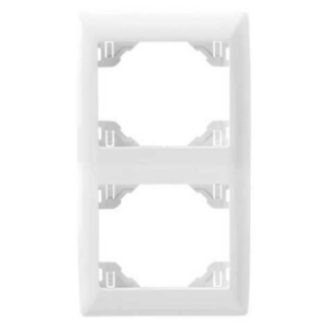 ESPELHO DUPLO EFAPEL VERTICAL BRANCO