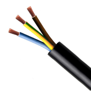 CABOS FVV 3X1.5MM PRETO C/TERRA