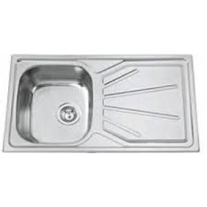BANCA INOX POL.80 FLAT 80X150 1P.ENC